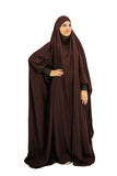 Jilbab Saoudien Café combre