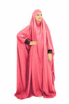 Jilbab Saoudien Rose