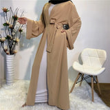 Abaya Kimono Dubai Camel