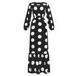 Robe traditionnelle pour femmes musulmanes. Noire